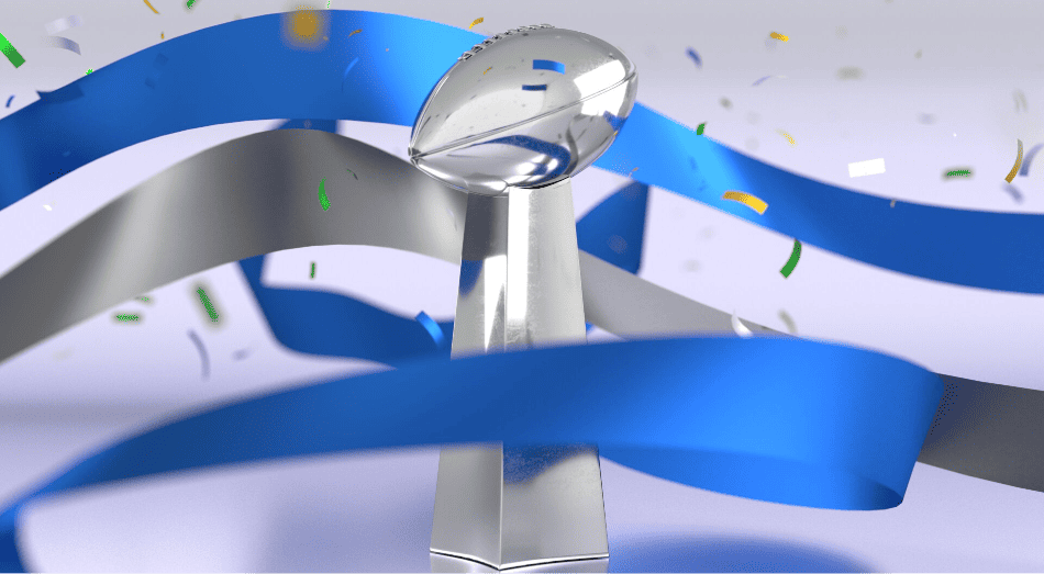 The Lombardi Trophy.